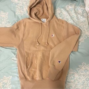 Champion beige hoodie